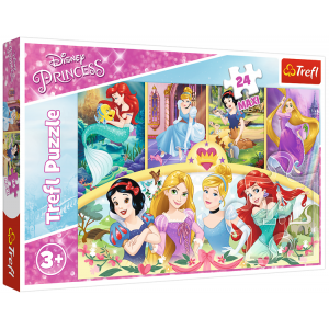 Puzzle Maxi 24 elementy Magia wspomnień Disney Księżniczki 14294 Trefl