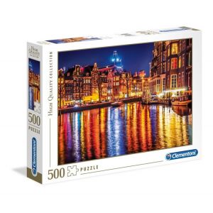 Puzzle 500 elementów HQ Amsterdam 35037 Clementoni