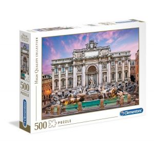 Puzzle 500 elementów HQ Fontanna di Trevi 35047 Clementoni