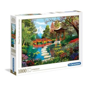 Puzzle 1000 elementów HQ Ogród Fuji 39513 Clementoni