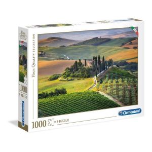 Puzzle 1000 elementów HQ Toskania 39456 Clementoni
