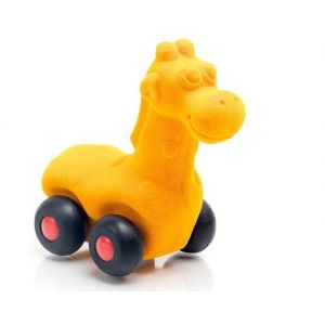 Sensoryczny żółty pojazd - żyrafa 201371 Rubbabu