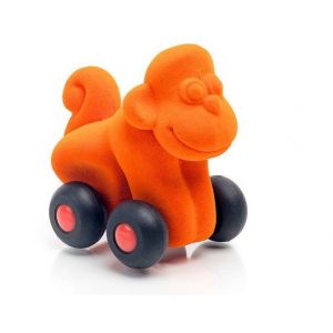 Sensoryczny pomarańczowy pojazd - małpka 201375 Rubbabu