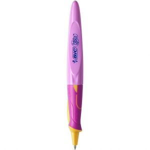 Długopis różowy Kids Beginners Twist tusz niebieski BIC