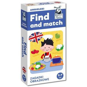 Zagadki obrazkowe angielski Find and match Kapitan Nauka