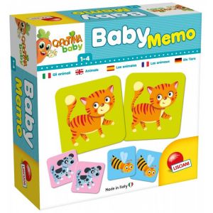 Gra Memoria Zwierzęta Carotina Baby 304-80045 Lisciani