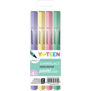 Zakreślacz Pastelline 4 kolory YNT Interdruk