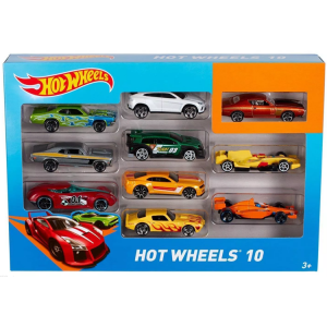 Hot Wheels samochodziki 10-pak 54886 Mattel
