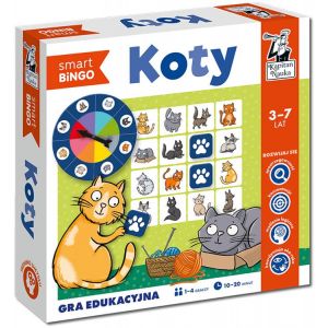 Gra edukacyjna Smart Bingo Koty Kapitan Nauka