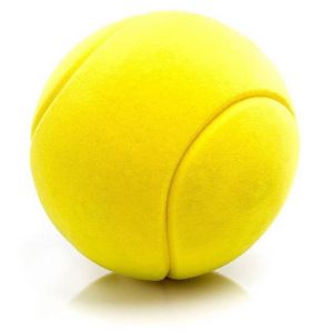 Sensoryczna piłka sportowa tenis żółta 203115 Rubbabu