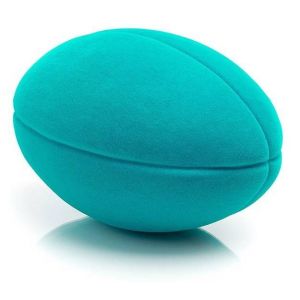 Sensoryczna piłka sportowa rugby turkusowa 203116 Rubbabu