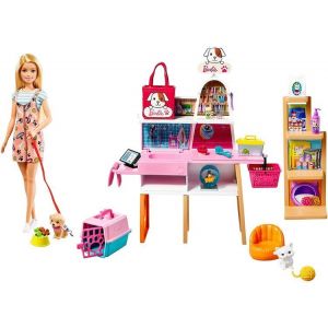 Lalka Barbie salon dla zwierzaków GRG90 Mattel