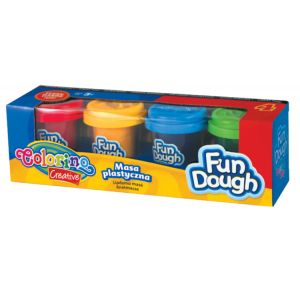 Masa plastyczna Fun Dough 4 kolory Colorino