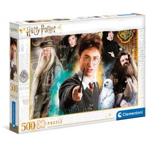 Puzzle 500 elementów HQ Harry Potter 35083 Clementoni