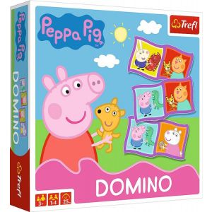 Gra Domino Świnka Peppa 02066 Trefl