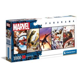 Puzzle 1000 elementów Panorama Marvel 39611 Clementoni