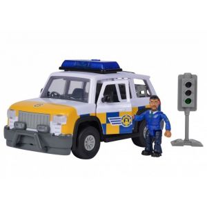 Strażak Sam Jeep policyjny z figurką Malcolma 9251096 Simba