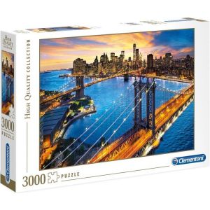 Puzzle 3000 elementów Nowy Jork 33546 Clementoni