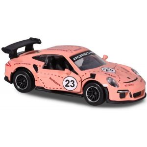 Pojazd metalowy Porsche 911 GT3 RS 1:64 różowe Majorette