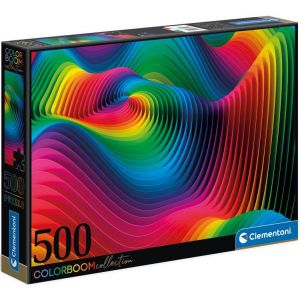 Puzzle 500 elementów Color Boom Waves 35093 Clementoni