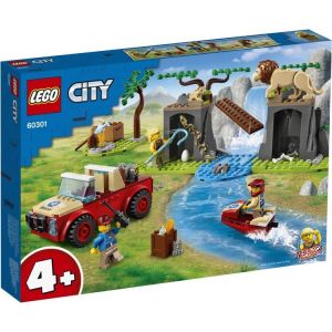 Terenówka ratowników dzikich zwierząt 60301 Lego City