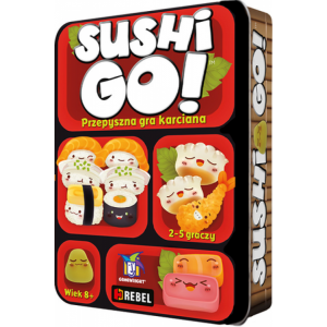 Gra karciana Sushi Go! edycja polska Rebel