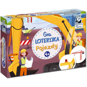 Gra edukacyjna Loteryjka Pojazdy 4+ Kapitan Nauka