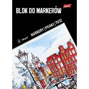 Blok do markerów A4 25 kartek St.Majewski