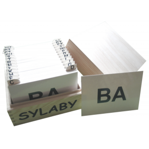 Sylaby - karty logopedyczne