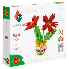 Zestaw kreatywny Origami 3D - Kwiaty 2553 Alexander